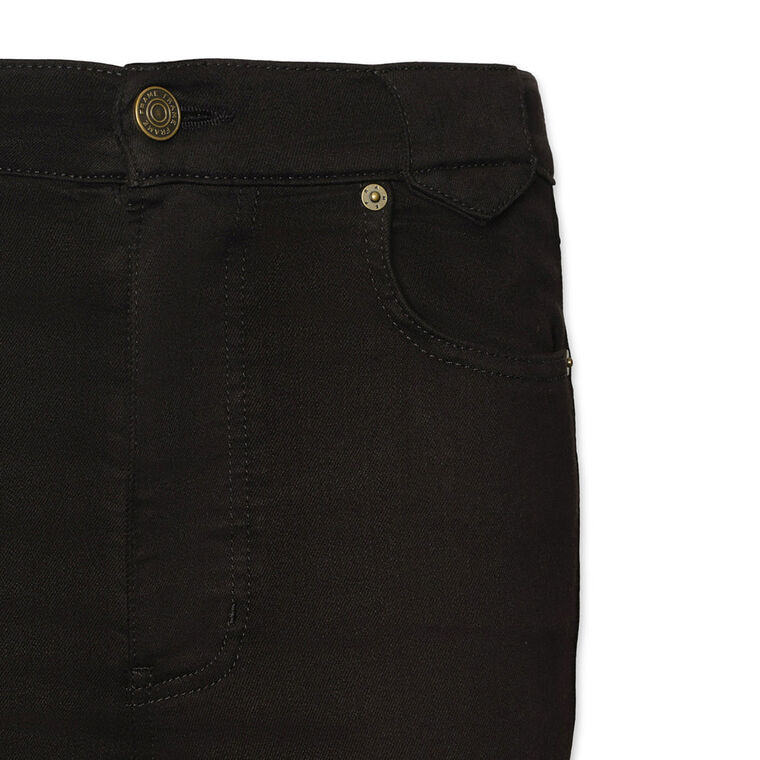 The Snapped Denim Legging image number null