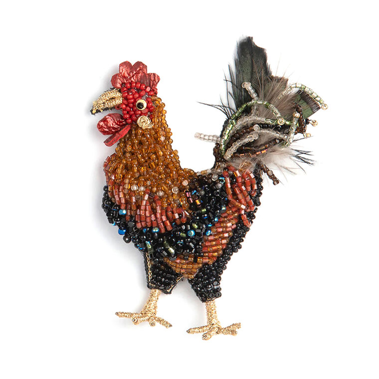 Rooster Brooch image number null