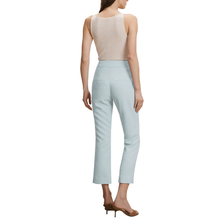Dell High-Rise Cropped Slim-Leg Pant image number null