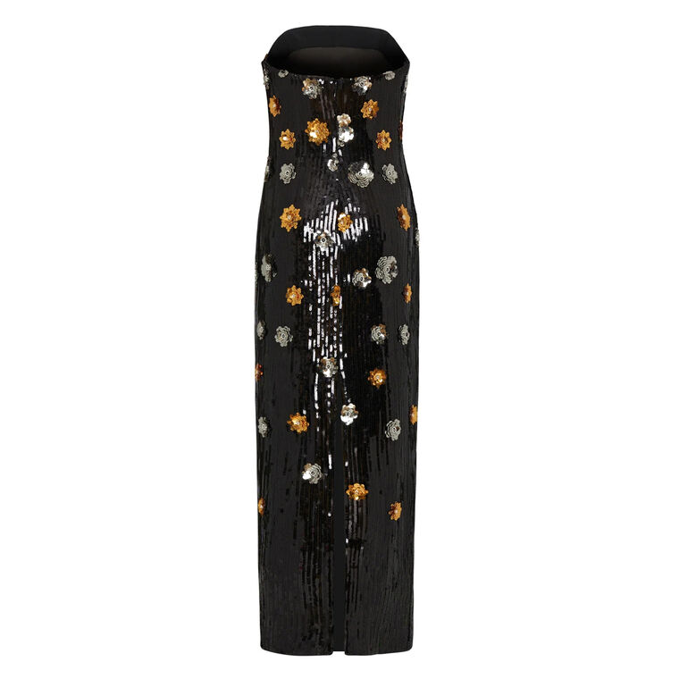 Shiloh 3D Floral Sequins Dress