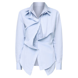 Double Up Long Sleeve Button Down Shirt