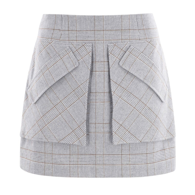 Cherry Plaid Skirt image number null