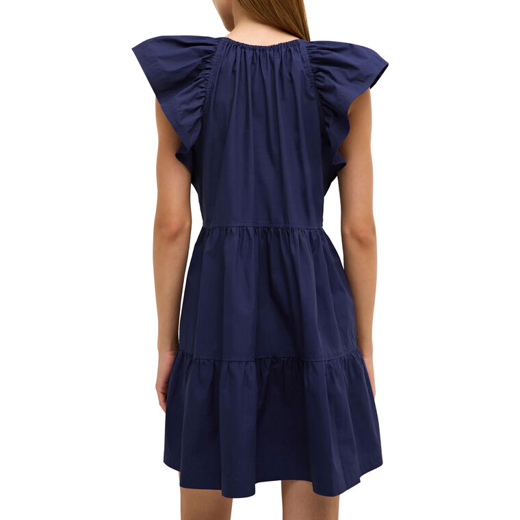 Kara V-Neck Mini Dress image number null