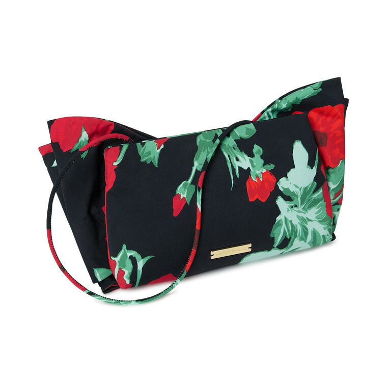Valerie Floral Bow Shoulder Bag image number null