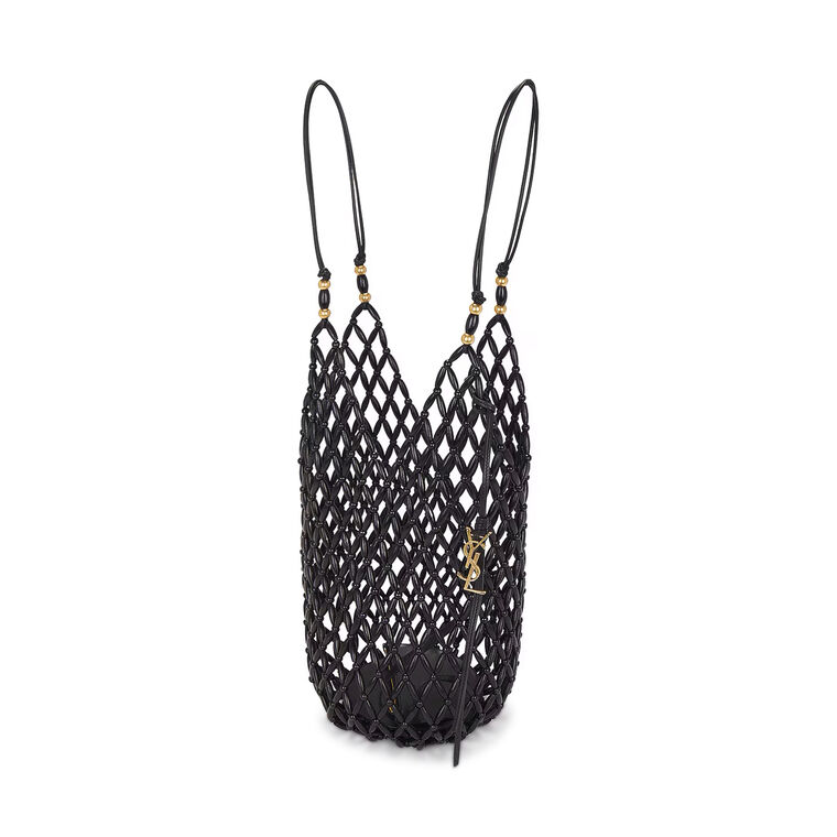 Bucket Supple Beaded Bag image number null