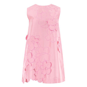 Katya Sleeveless 3D Floral Mini Dress