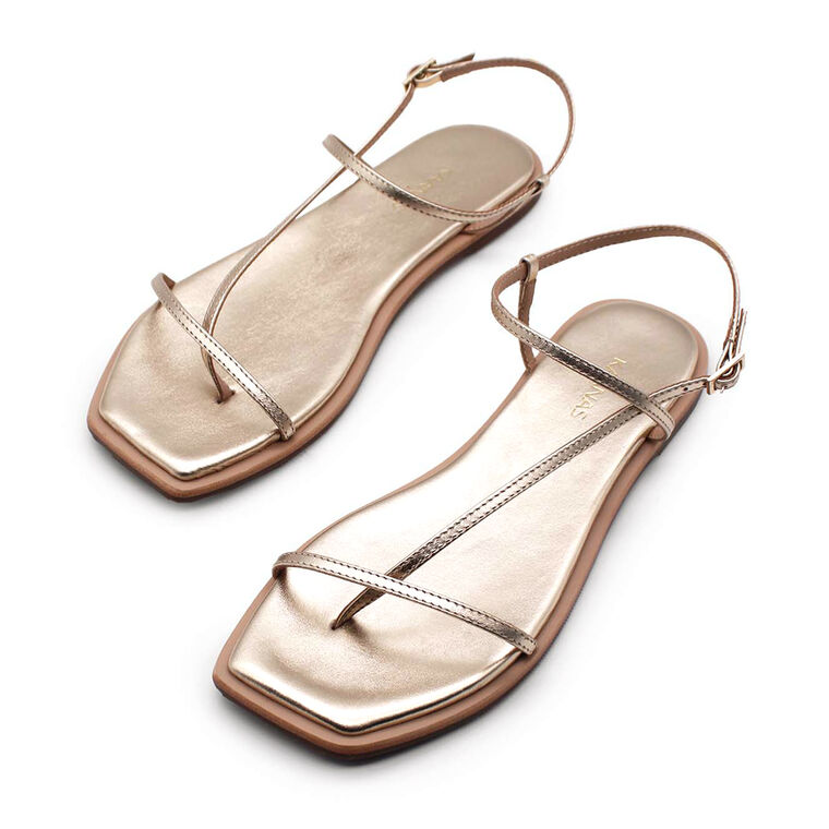 Alayta Square Toe Naked Sandal image number null