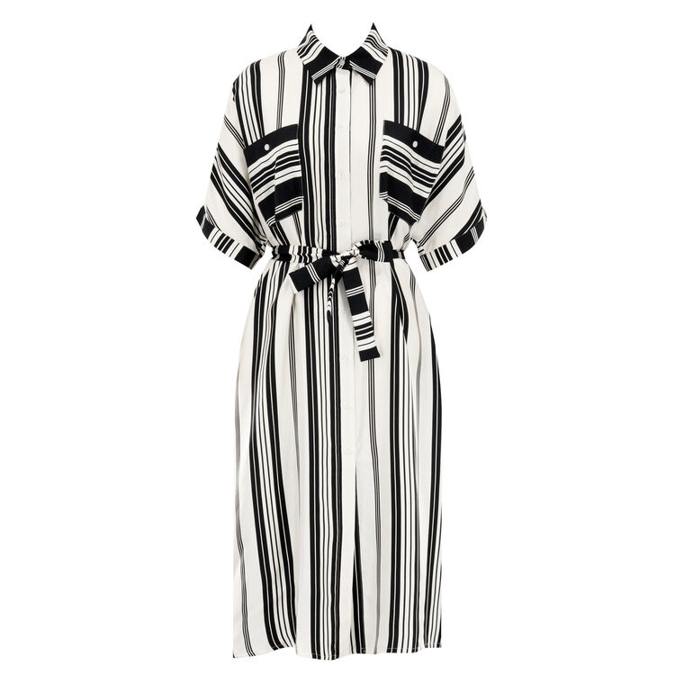Jolie Maman Short Sleeve Midi Dress image number null