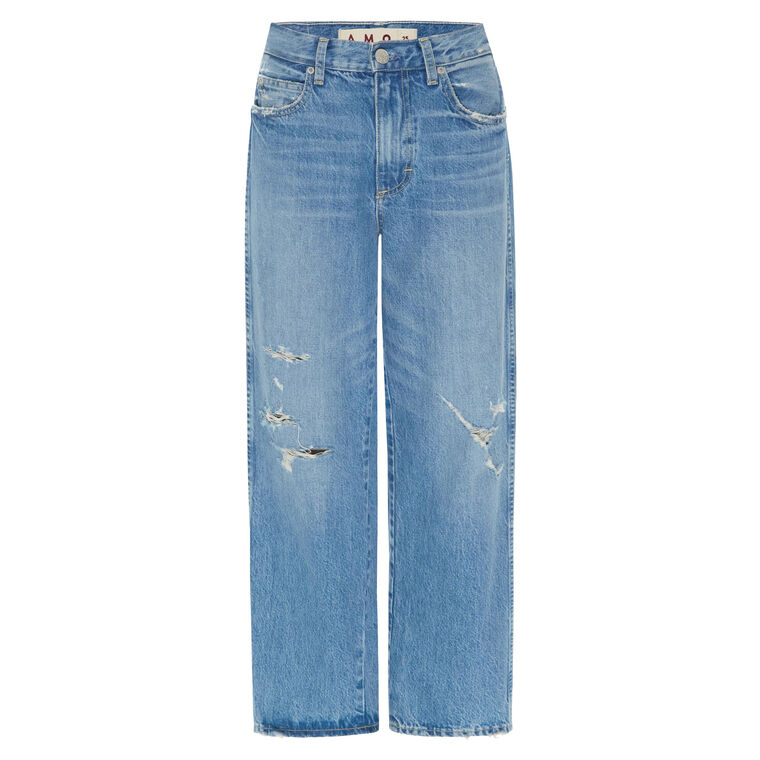 Billie Cropped Straight Leg Jean image number null