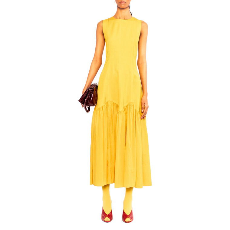 Nira Sleeveless Fit-And-Flare Midi Dress image number null