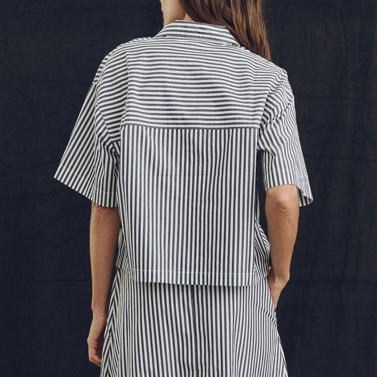 The Atlas Striped Shirt image number null