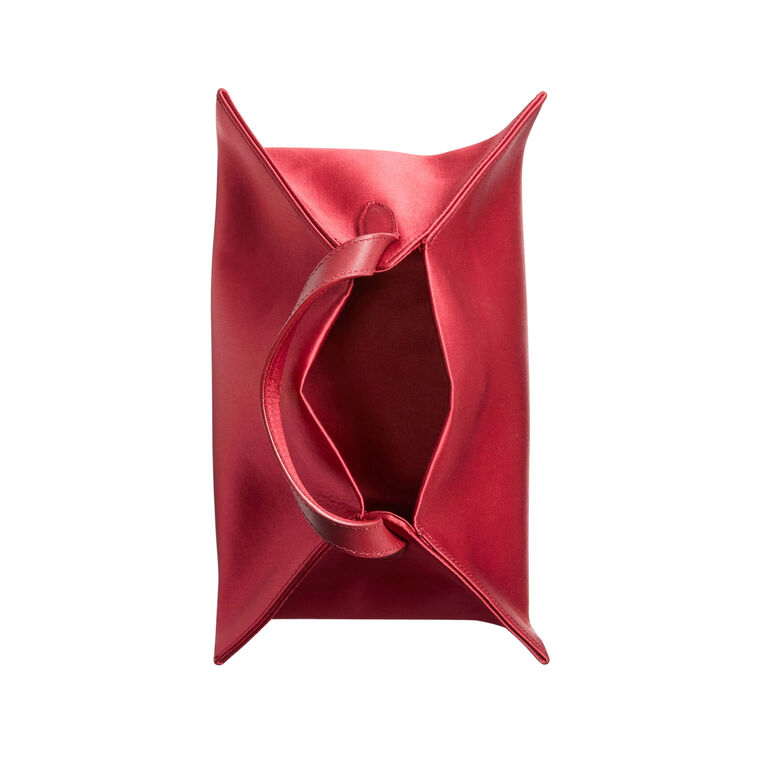 Origami Baguette Top Handle Bag image number null