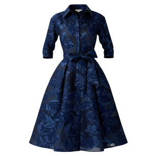 Jacquard Shirt Dress