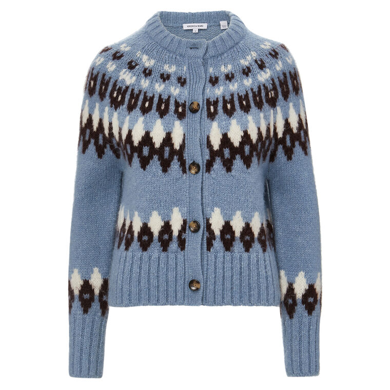 Christina Fair Isle Cardigan image number null
