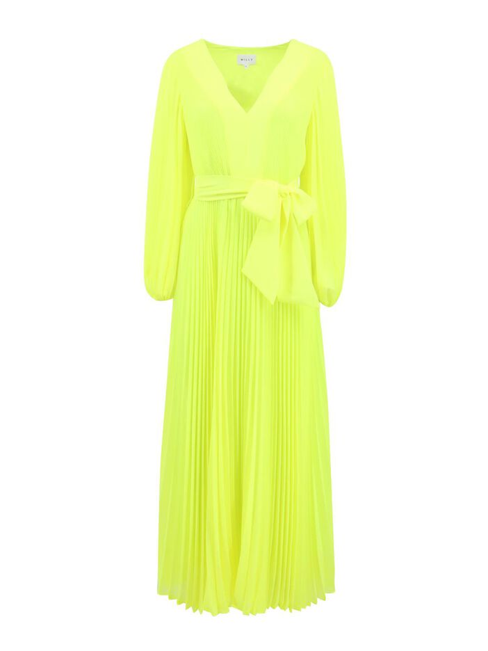 Nadie Pleated Maxi Dress image number null