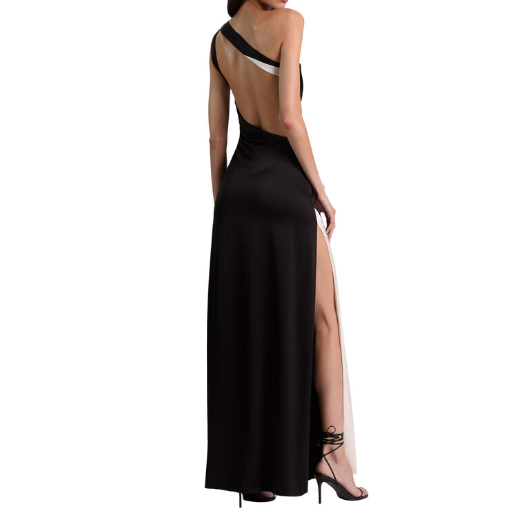 Gwendolyn One-Shoulder Cutout Maxi Dress image number null