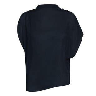Wish You Would Cap Sleeve Silk Top