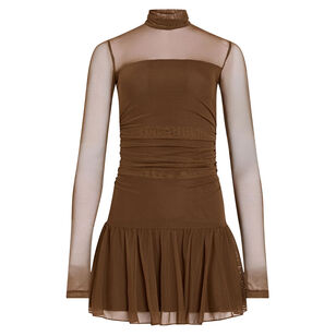 Rumi Long Sleeve Mesh Mini Dress