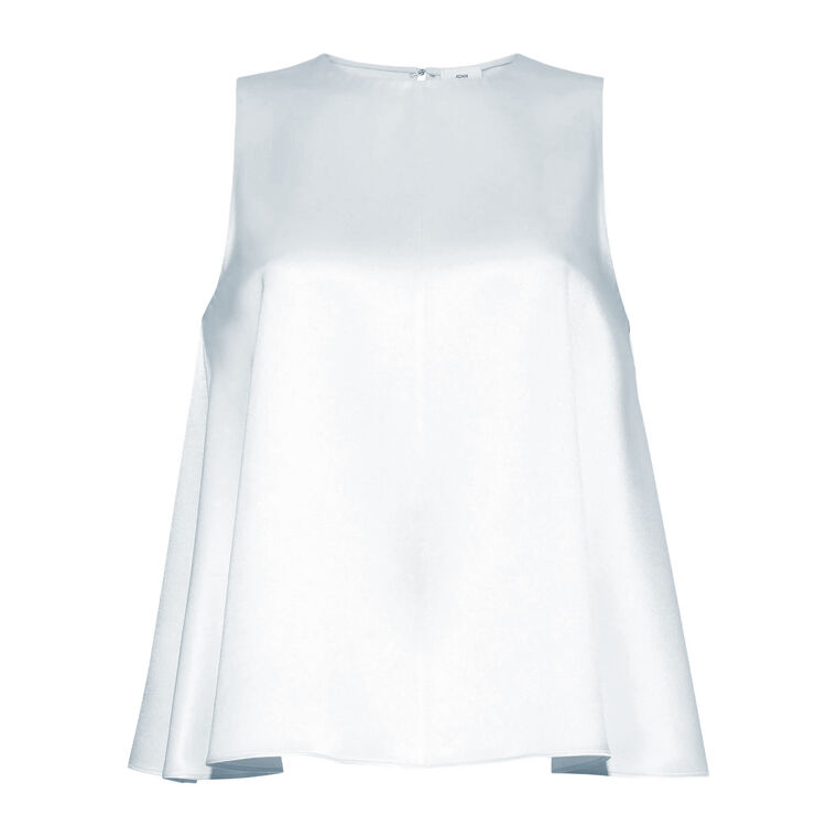 Elias Sleeveless Top In Double Face Silk image number null