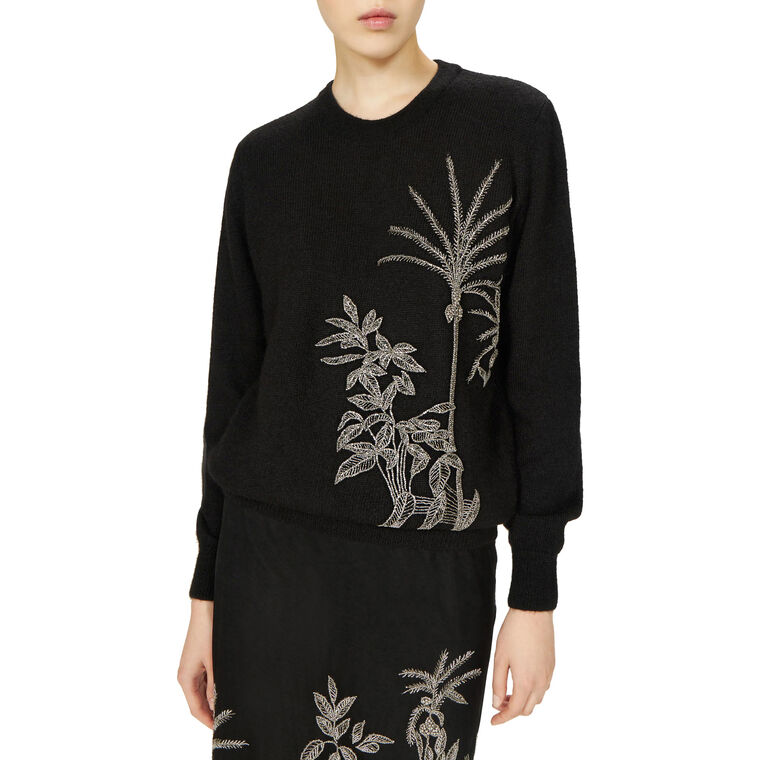 Noemie Mohair Wool Sweater image number null
