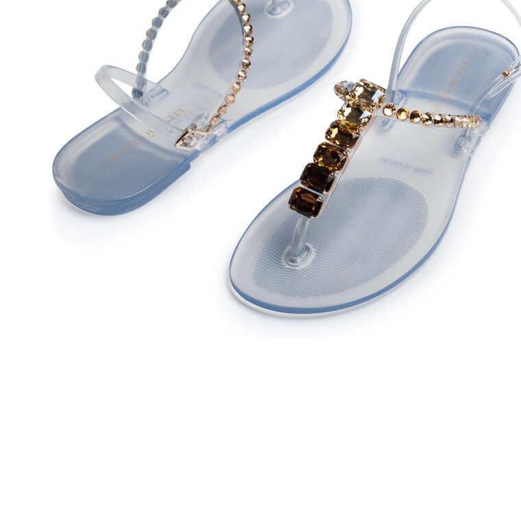 Clara Crystal Jelly Sandals image number null