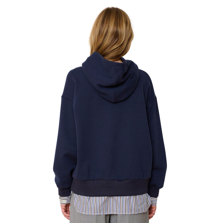 The Smart Hoodie With Shirting image number null