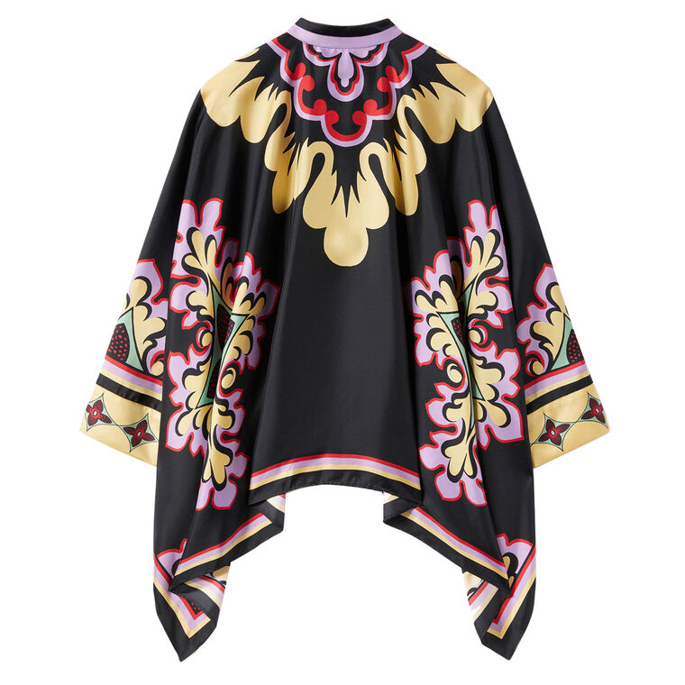 Foulard Long Sleeve Silk Shirt image number null