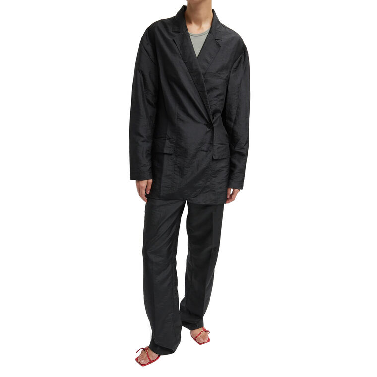 Crispy Nylon Liam Blazer image number null