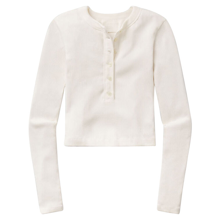 Varra Ribbed Long Sleeve Henley image number null