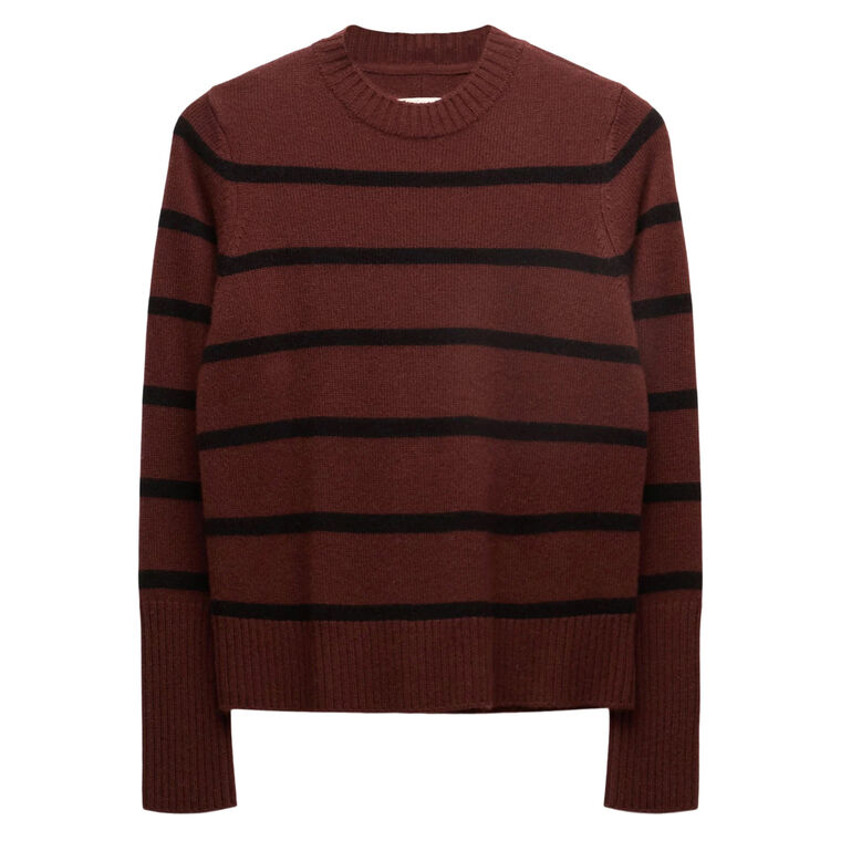 Jane Cashmere Crewneck Sweater image number null