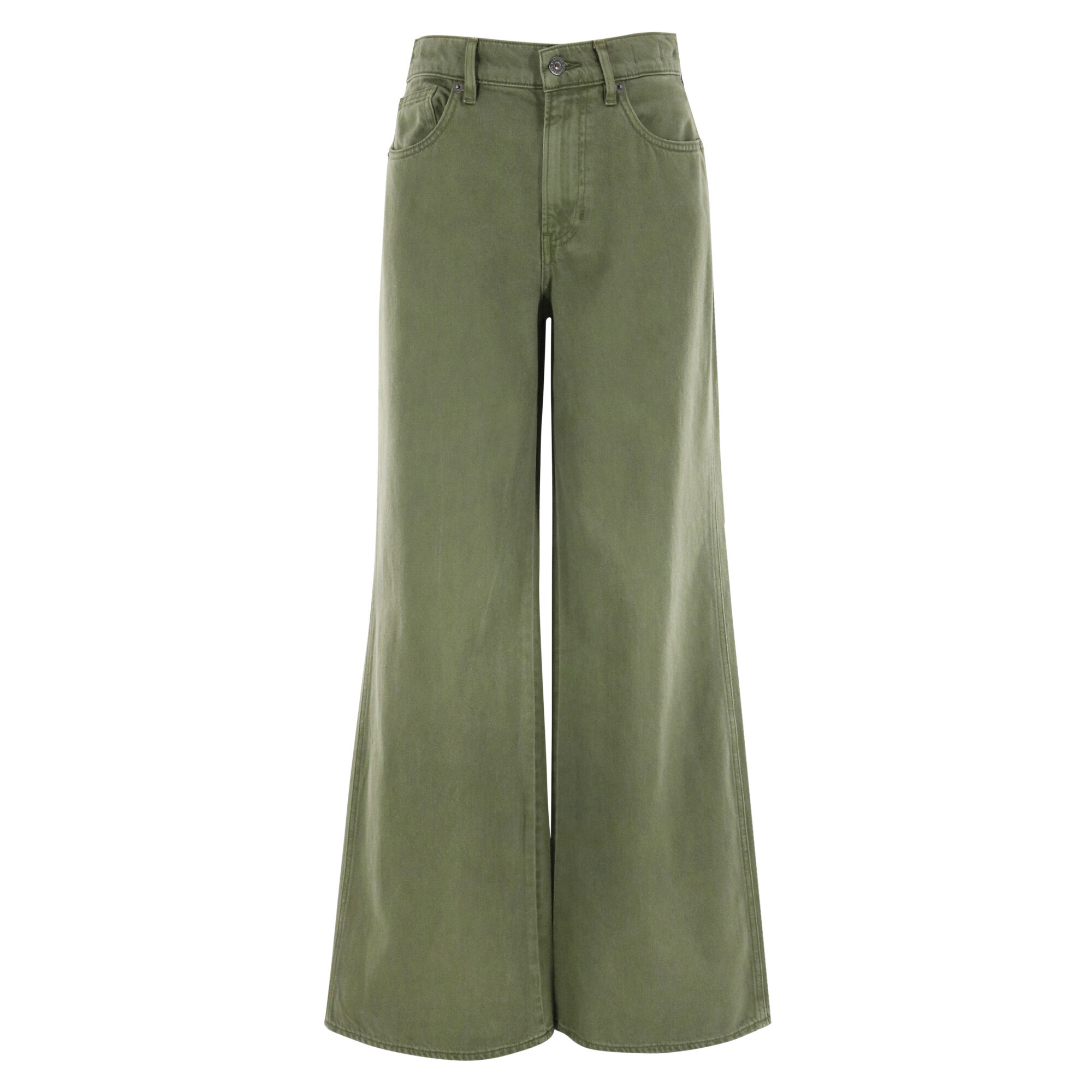 Veronica Beard Kasey Mid-Rise Wide-Leg Jean | Tootsies