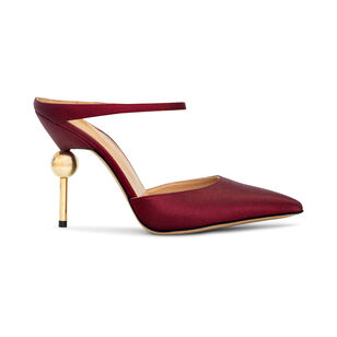Alex 105mm Satin Mule