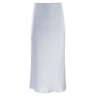 Miranda Scallop Trim Bias Cut Midi Skirt