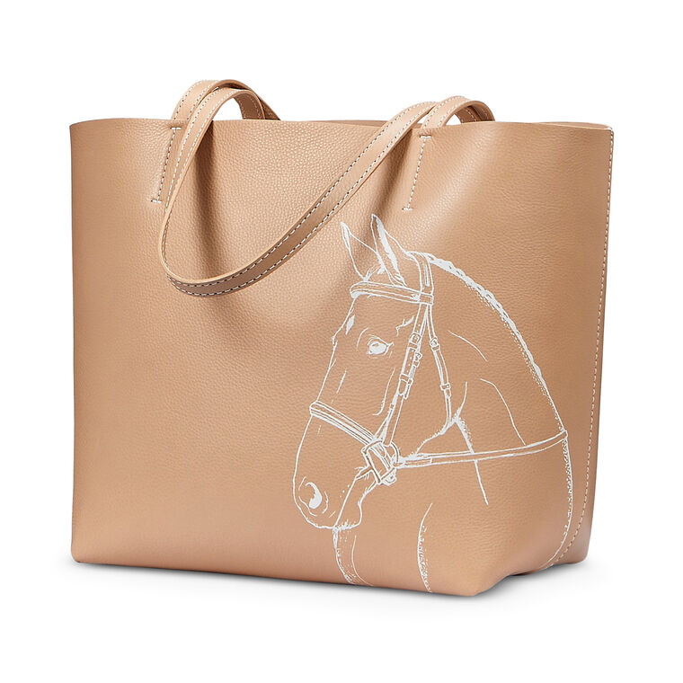 Hunter Horse Tote With Matching Wristlet image number null