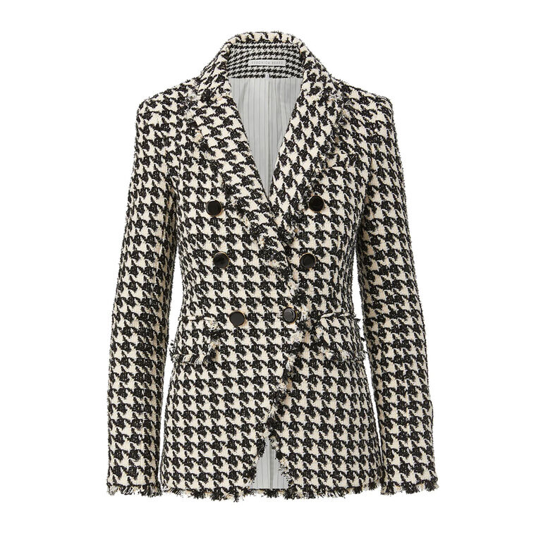 Miller Houndstooth Dickey Jacket image number null