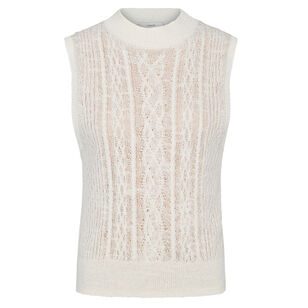 Cable Cotton-Blend Double-Layer Shell