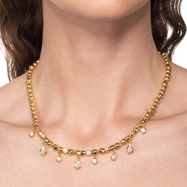 Asterales Ball Chain Necklace image number null