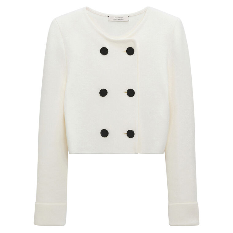 Sharp Ambition Collarless Jacket image number null