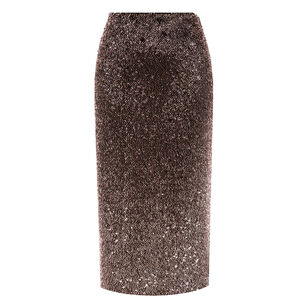 Koa Embellished Midi Skirt