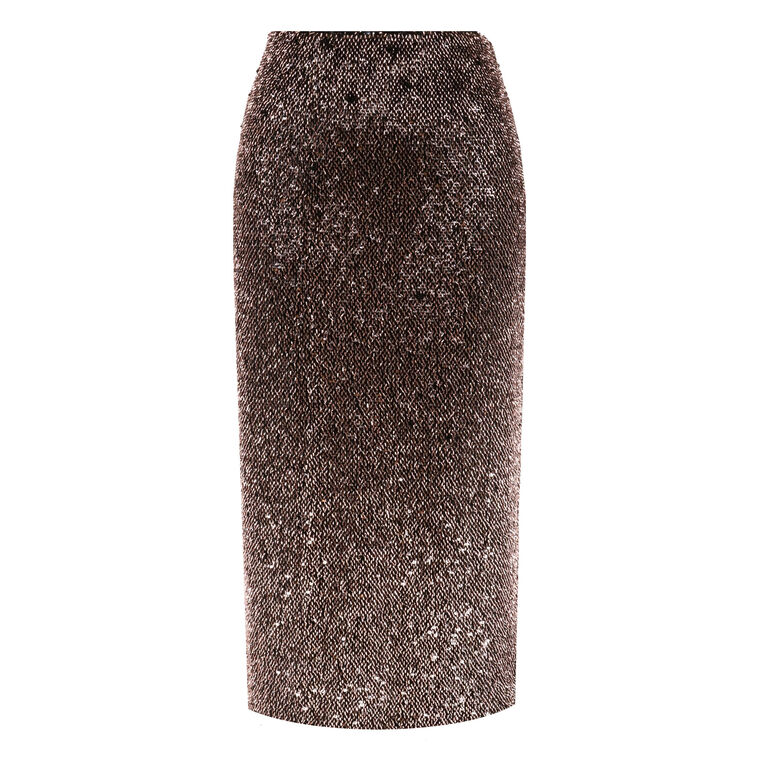 Koa Embellished Midi Skirt image number null