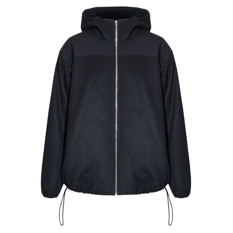 Suri Windbreaker With Wool Coating image number null