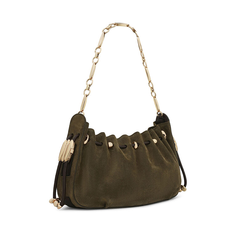 Halcyon Suede Clutch image number null