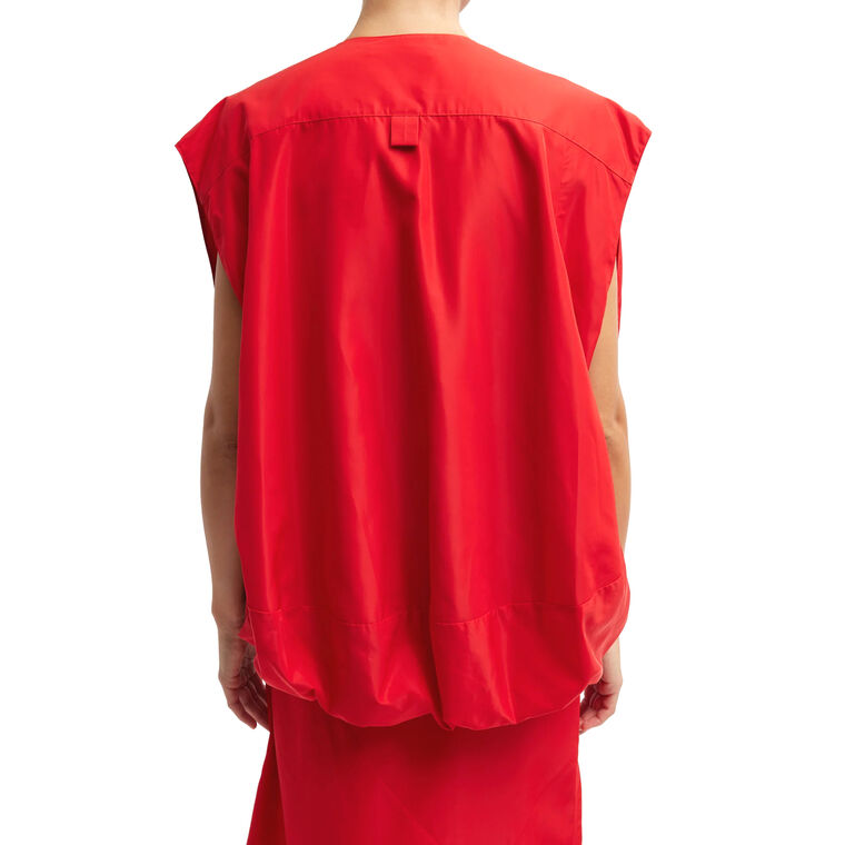 Italian Sporty Nylon Sleeveless Blousant Vest image number null