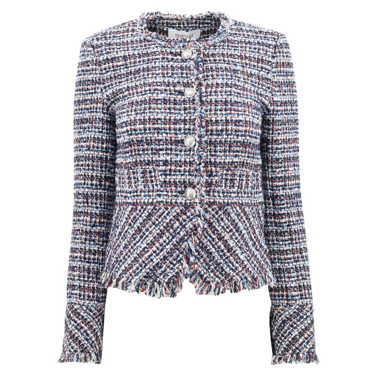 Elizabeth Peplum Tweed Jacket image number null