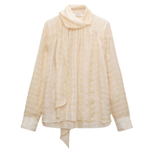 Airy Check Blouse