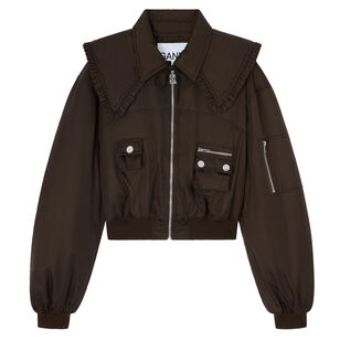 Duchesse Nylon Bomber Jacket