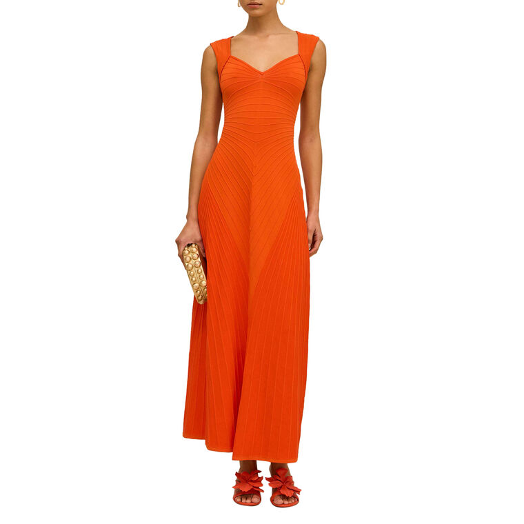 Maia Sleeveless Knit Midi Dress image number null