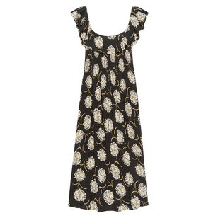 The Havana Smocked Midi Dress