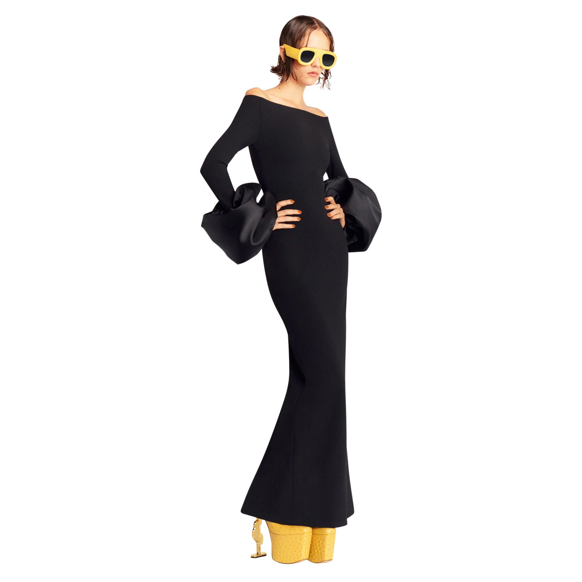 ワンピース Solace London TALIA MAXI DRESS SOLACE London Talia Maxi Dress in Black | REVOLVE
