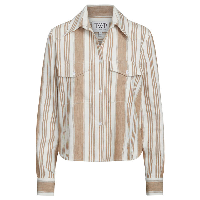 New Carter Cropped Shirt image number null